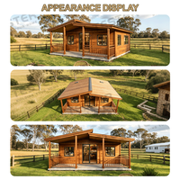 Maison préfabriquée de luxe AU Granny Flat Standard, prête à l'emploi, couleur personnalisée, 20ft, 40ft, 2, 3, 4, 5 chambres, pour villa de luxe