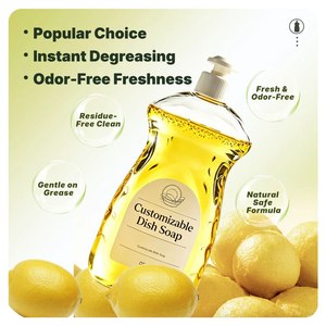 Liquide lave-vaisselle 500ml Cuisine Écologique |   Parfum Frais |   Nettoyage haute efficacité |   <span class=keywords><strong>Service</strong></span> de personnalisation de logo ODM - Product Image 4