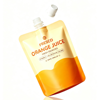 Pochette créative à bec verseur de forme spéciale pour jus liquide et lait, sac à boisson autoportant avec bouchon à vis [Conception 3D et qualité alimentaire]