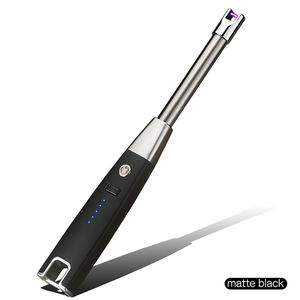 Hot <b>Sale</b> Elegant Style Led Power Display Windproof Gas <b>Stoves</b> Rechargeable Arc USB Lighter - Product Image 5