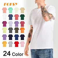थोक उच्च गुणवत्ता यूनिसेक्स टी शर्ट बड़े रिक्त टीशर्ट कस्टम बनाने की क्रिया ग्राफिक प्रिंट टी शर्ट पुरुषों के कपड़ों के लिए