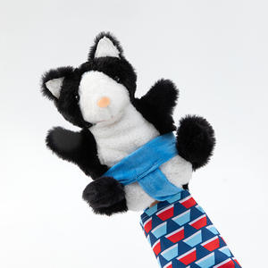 Venta caliente nuevo gato marioneta Animal juguete relleno con guantes <span class=keywords><strong>de</strong></span> lucha perro juguete <span class=keywords><strong>de</strong></span> peluche interactivo - Product Image 1