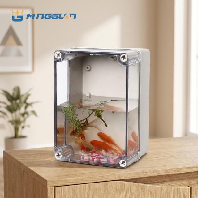 Network Cable Screw Less Surface Mounted Underfloor Heating Junction Box Ip67 125*125*75