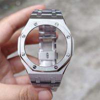 Boîtier de remplacement Xinying Premium en acier inoxydable 316L multicolore 44 mm GA2100, finition polie bicolore, logo personnalisé