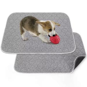 Factory Custom rutsch feste Haustier-Trainings matten Wasch bare wasserdichte Hunde-Pee-Pads für Inkontinenz und Welpen töpfchen - Product Image 1