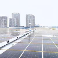Tuiles solaires PERC demi-cellules tout noir 590W, rendement 23%, système d'énergie pour toiture, panneaux BIPV haute performance Vland HBVT-380