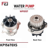 Kit de courroie de distribution et pompe à eau FEI en acier et caoutchouc, compatible Lada 1.6L KP15670XS, garantie 12 mois