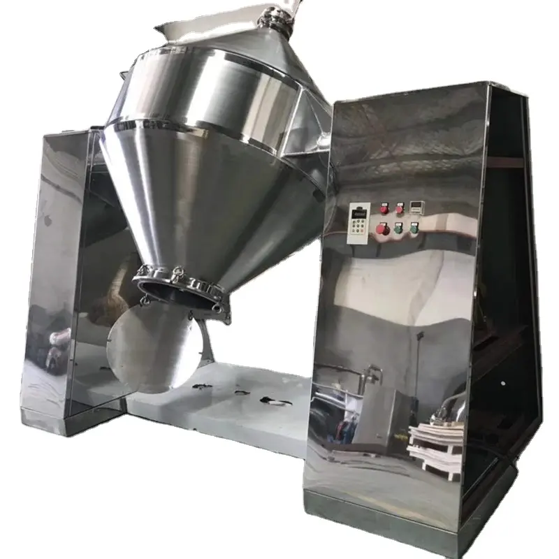 JHS-máquina licuadora de mezcla de cono, máquina mezcladora de doble cono, equipo de mezcla de harina, alimentos en polvo