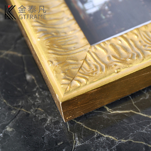 Trang Trí Công Phu Gỗ Rắn Baroque 4X6 5X7 <span class=keywords><strong>8X10</strong></span> Trang Trí Hình Ảnh Vintage Antique Vàng Khung - Product Image 3