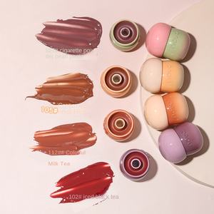 NOVO Small Mushroom Milk Pot Lip Mud, Labial Líquido Mate Aterciopelado, Hidratante, Impermeable, No se Corre - Product Image 1