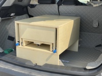 Kit de cuisine d'extérieur pour camping, système de tiroirs pour camping-car, table de travail pour coffre de voiture