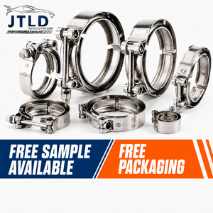 JTLD 3 "Inch <span class=keywords><strong>76mm</strong></span> 304 Pince à dégagement rapide en acier inoxydable Assemblage de pinces à bande en <span class=keywords><strong>V</strong></span> (2 brides et 1 pince) - Product Image 5