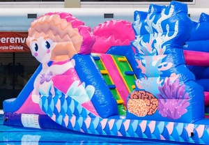 Parcours d'obstacles gonflable sirène aquatique, bateau gonflable flottant pour <span class=keywords><strong>piscine</strong></span>, île <span class=keywords><strong>de</strong></span> divertissement aquatique pour enfants - Product Image 5