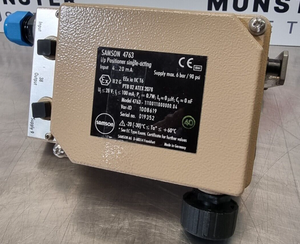 Posicionador de Válvula de Bola Mecánica Samson 4763-11100111 24VDC, Válvula Reguladora de Presión con Filtro para Piezas de Válvulas Serie 200 - Product Image 5