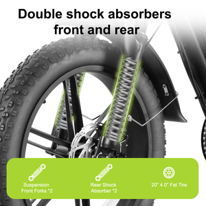 Bicicleta Eléctrica V29MAX de 20 Pulgadas con Motor de 750W, 45KM/H, Batería Dual, Suspensión Trasera, para Desplazamientos Urbanos, Disponible en Almacén AU/NZ - Product Image 5