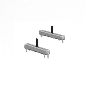 Potentiomètres à glissière de 15 mm avec LED, bouton 50k, capuchon de fader métallique, potentiomètre à glissière de 18 mm, faders audio, potentiomètre double de 30 mm - Product Image 2