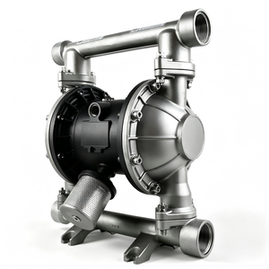 Pneumatic Diaphragm <b>Pump</b>, Aluminum Alloy/Stainless Steel/Nodular Cast Iron for Industrial Process <b>Fluid</b> Handling - Product Image 4