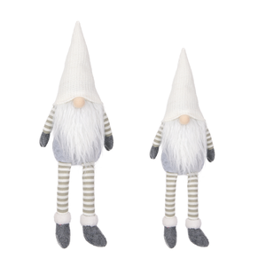 Hot Item Xmas Gnome <b>Doll</b> Striped Knit Hat Candy Cane Waffle Knit Kerst Ornaments Plush Decor - Product Image 3