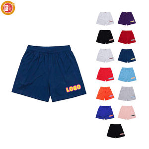 Short de gymnastique en polyester avec logo personnalisé à la mode Short en maille Short unisexe athlétique de course à pied Sport Fitness Basketball Mesh Jogging Short pour homme - Product Image 1