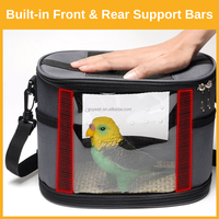 Bolso de Transporte Transpirable para Loros, Bolsa de Transporte para Animales Pequeños, para Pájaros, Hámsteres y Conejos