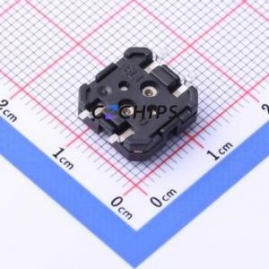 TP-0210 Tactile Switch SMD-4P,12x12mm Switch Single Pole Single Throw Round Button 9.7N Horizontal Mount - Product Image 2