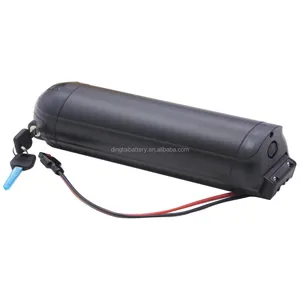 Batterie de vélo électrique ebike 13S 18650 Sanyo GA 48V 7ah, type bouteille, avec chargeur 54.6V 2a, pour moteur 8fun 500/750W