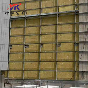 Panneau isolant ignifuge de <span class=keywords><strong>laine</strong></span> de roche pour le matériel d'isolation thermique de panneau de <span class=keywords><strong>laine</strong></span> de roche d'isolation externe de mur/toit - Product Image 5