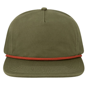 Logo personnalisé 5 panneaux camionneur chapeau toile sport réglable Snapback oeillets pour la protection solaire respirabilité à la mode formelle - Product Image 3