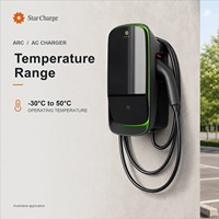 Chargeur EV intelligent AC StarCharge Arc OCPP 1.6J 22kW Type 2 pour les stations de recharge multi-sites CPO