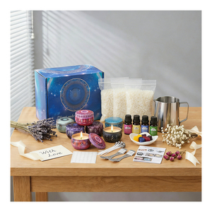 Luxury Candle Making <b>Kits</b> Tins With Lids Premium Packaging For Aromatic Soy Wax Boutique Merchandising Holiday Gift Selection - Product Image 6