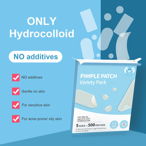 Patchs hydrocolloïdes médicaux de tache de Zit pour des évasions corps joue <span class=keywords><strong>front</strong></span> menton et dos - Product Image 1