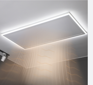Panel de Luz LED <span class=keywords><strong>Infrarrojo</strong></span> de Fibra de Carbono para Techo Interior, Control Remoto por Aplicación, Instalación Rápida y Fácil, para Sala de Estar y Dormitorio - Product Image 1