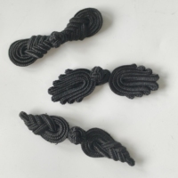 Nouvel accessoire de vêtement à nœud chinois, attache grenouille, fermeture à ruban, bouton à nouer pour Cheongsam, Qipao, robe, costume, vêtements de bébé, robe, tenue