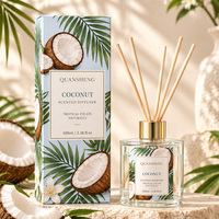 Diffuseur de roseau de parfum de fruits en vente en gros Parfum de luxe personnalisé Coffret cadeau oem diffuseur d'huiles essentielles diffuseur de parfum pour la maison