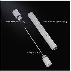Outil multifonction portable 3 en 1 pour cigares, aiguille en acier inoxydable pour un découpage facile des cigares bouchés - Product Image 3
