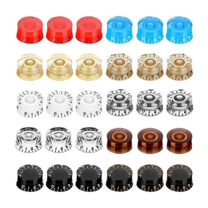 Boutons de commande de volume et de tonalité pour guitare électrique, pièces de rechange pour Strat Tele <span class=keywords><strong>Les</strong></span> Paul, fabrication OEM - Product Image 2