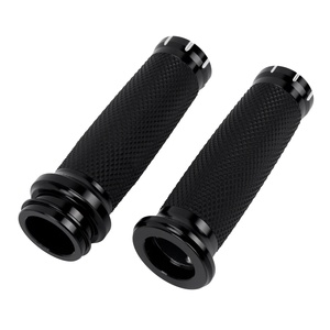 Manopole Elettroniche da 1'' (25mm) per Manubrio, Compatibili con Harley Touring CVO Street Glide <span class=keywords><strong>Softail</strong></span> Fat Boy - Product Image 1