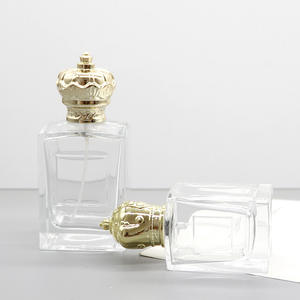 Flacon pulvérisateur de parfum transparent en cristal de 50 ml et 100 ml, flacon vide pour cosmétiques - Product Image 4