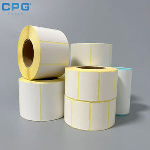 Direct Supply 4x4 3x5 Inch Oil-proof Thermal Label <b>Paper</b> Food Storage Retail Shelf Labeling Grocery Store Price Tags - Product Image 1