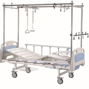 เตียงดึงกระดูกแบบปรับได้ Joyful Abundance รุ่น SLV-B4023 แบบโยกคู่พร้อมราวกั้น สำหรับผู้ป่วยใน - Product Image 2