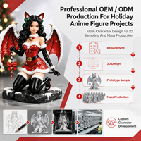 Figura de Acción Personalizada de Vinilo WEIMEI TOY, Diseño de 18 cm, Inyección de PVC, Figura de Anime Navideña, Edición Limitada