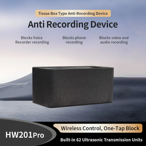 <span class=keywords><strong>Bloqueador</strong></span> de Grabación de Audio Ultrasónico Tipo Caja de Pañuelos con Control Remoto Inalámbrico para Privacidad en Oficinas y Salas de Conferencia - Product Image 2