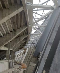 近代的なオープンエアアーク屋根鉄骨構造建物サッカースタジアムや展示会用高速設置 - Product Image 6