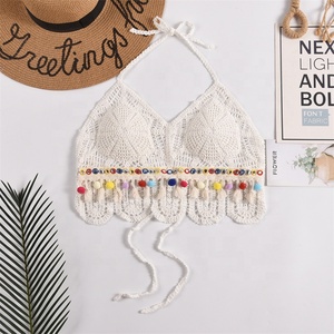 Traje <span class=keywords><strong>de</strong></span> Baño <span class=keywords><strong>de</strong></span> Ganchillo <span class=keywords><strong>para</strong></span> Mujer, Estilo Bikini, <span class=keywords><strong>para</strong></span> Vacaciones Navideñas, Compatible con OEM y ODM, Ideal <span class=keywords><strong>para</strong></span> Viajes a <span class=keywords><strong>Destinos</strong></span> Cálidos - Product Image 3