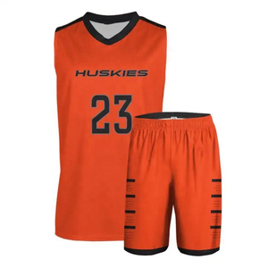 2025 kustom Jersey tim basket jaring sublimasi bordir perguruan tinggi seragam bolak-balik - Product Image 2