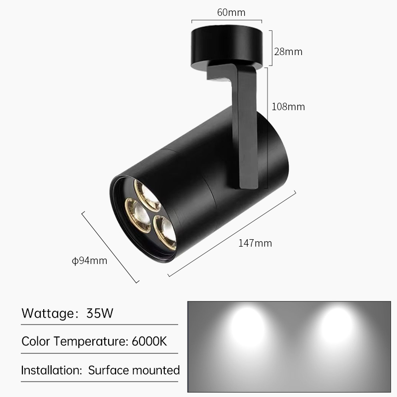 35W-6000K-SUFACE