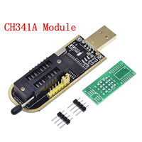 Módulo programador USB TZT 341A 24 25 Series EEPROM Flash BIOS + clip de prueba SOIC8 SOP8 para EEPROM 93CXX / 25CXX / 24CXX