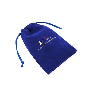 Bolsas de Terciopelo Reciclado con Cordón para Regalos de Boda, Bolsitas de Tela Personalizadas para Regalos de Navidad - Product Image 6