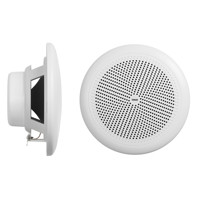 Vimar Ceiling Speaker 8 Ohm 30W IP55 Indoor Audio System