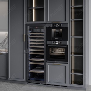 Hiện đại phong cách tối giản Thiết kế nhỏ hoàn chỉnh tùy chỉnh đồ nội thất nhà L hình melamine đơn vị tủ bếp với bồn rửa - Product Image 6